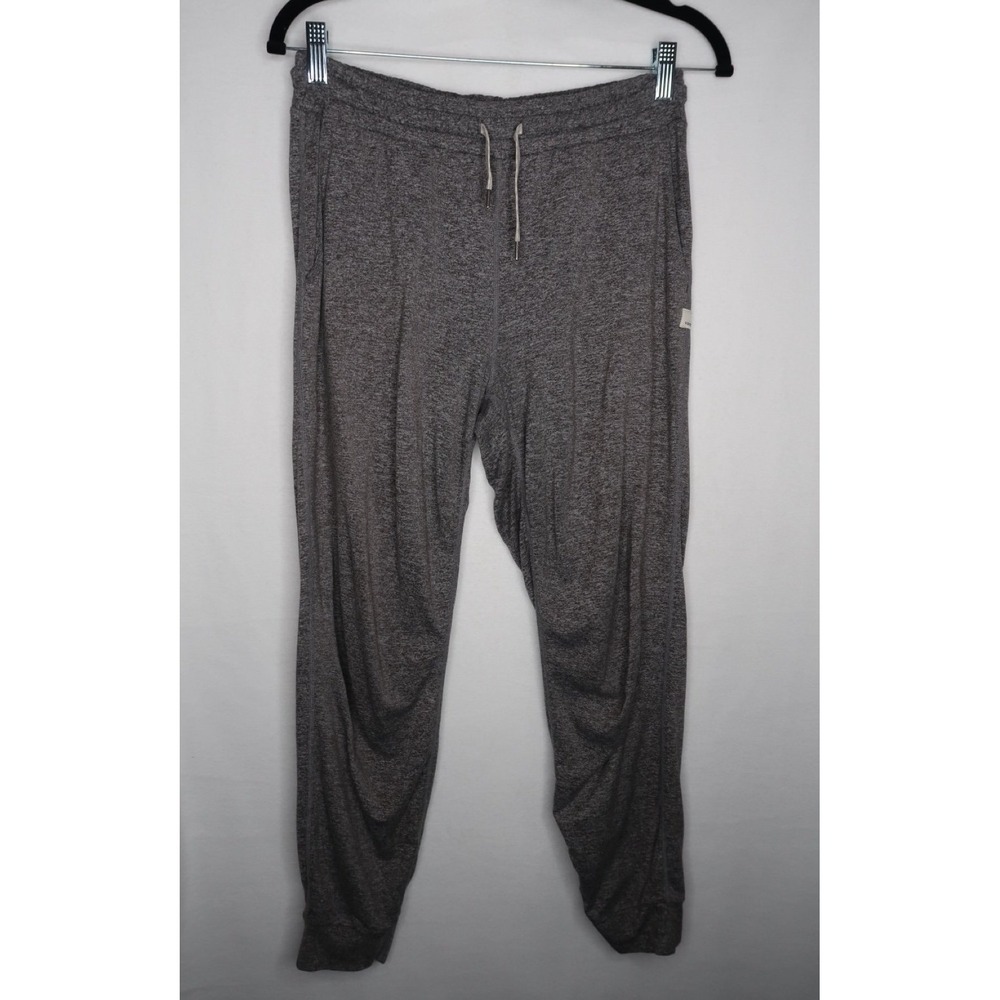 Vuori Womens S Performance Jogger Gray Heather Drawstring Athleisure Pant VW303
